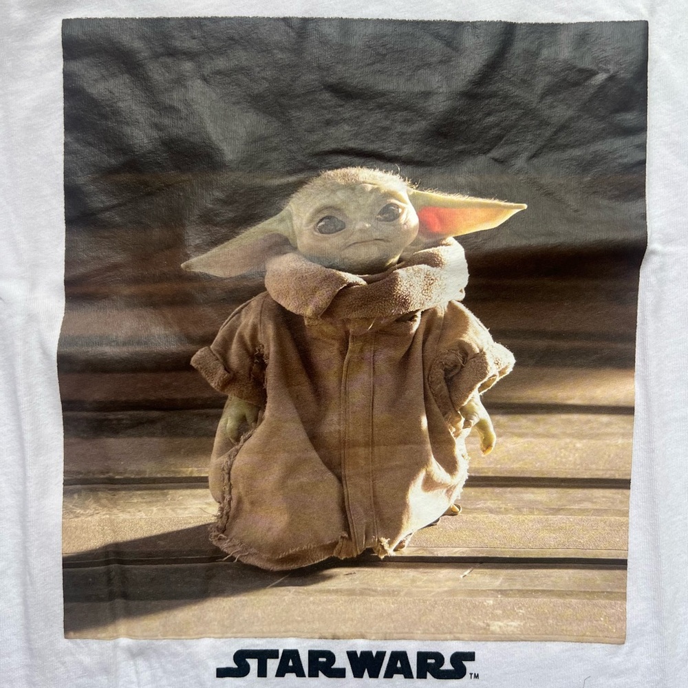 H&M Star Wars Baby Yoda Cotton T-Shirt